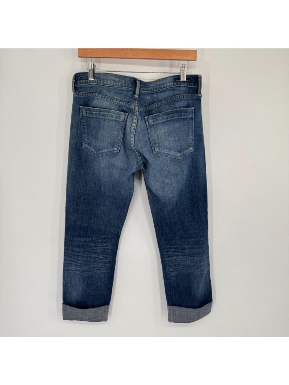 Citizens Of Humanity Womens Dani Cropped Straight Leg Jeans Size 29 Denim Blue - Picture 11 of 16